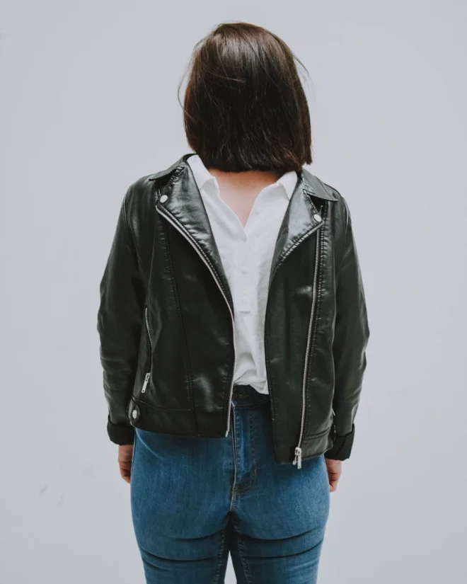 Zara Women's Classic Black Biker Jacket